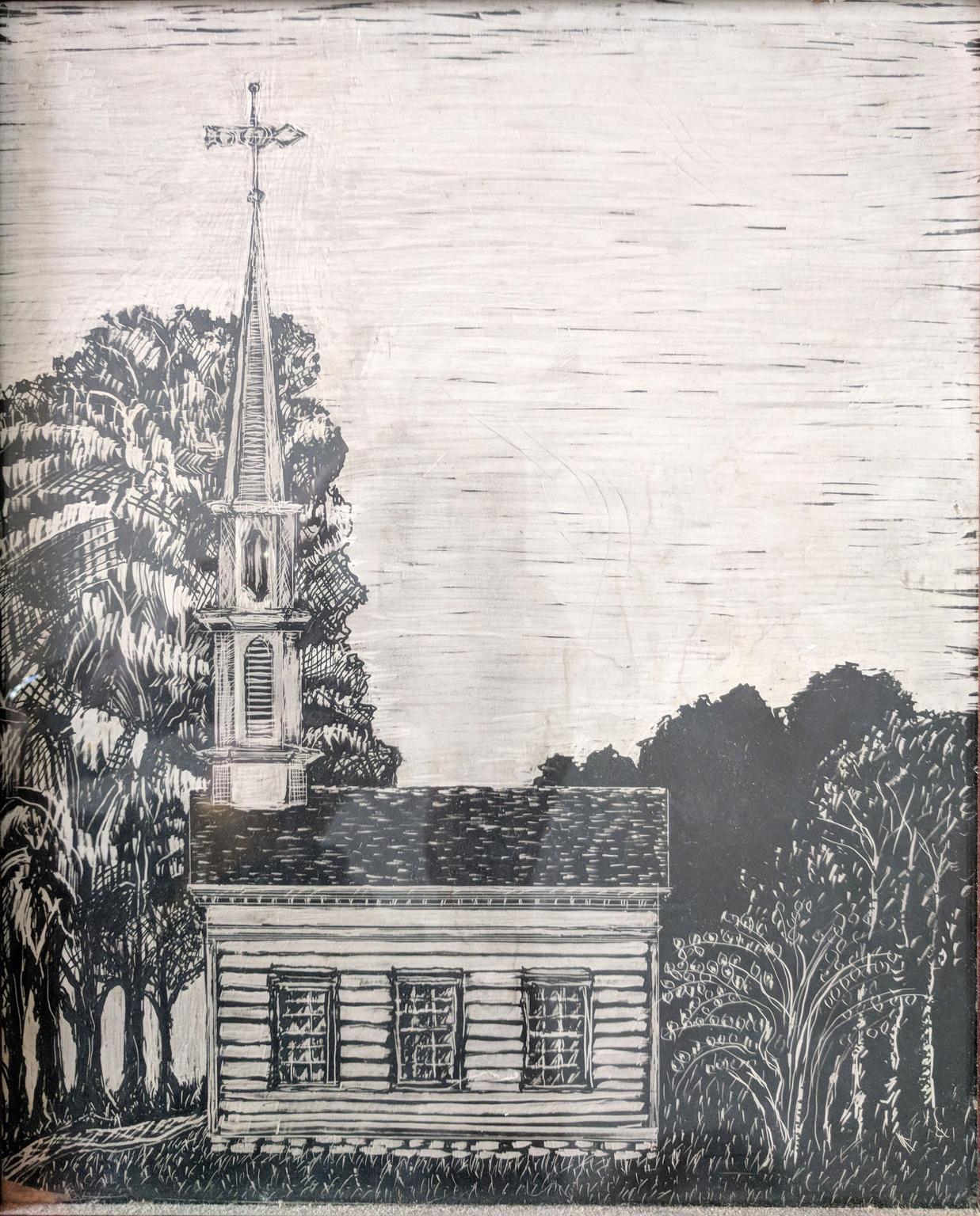 Little Church, Georgetown, CT.  (Lucy Mize collection.)