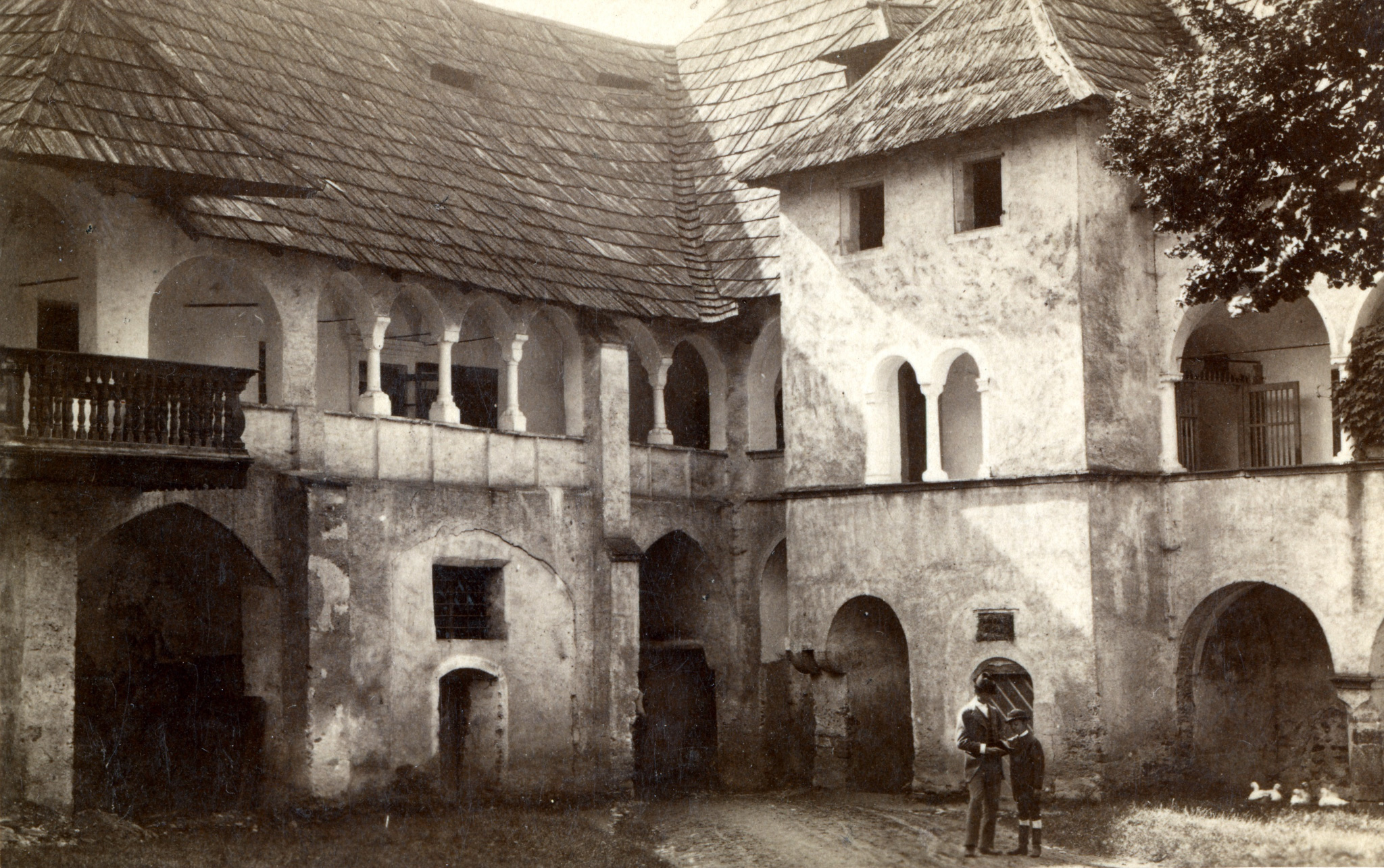 Millstatt Abbey (German: Stift Millstatt), photograph.
